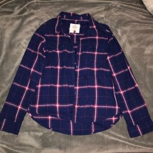 Long sleeve flannel